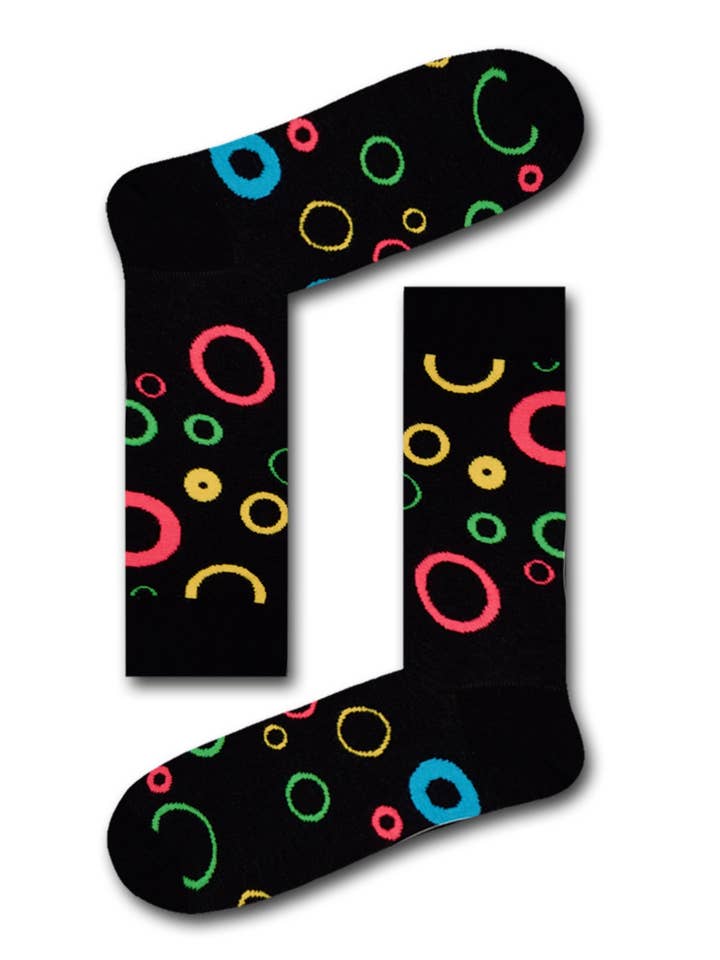 Colorful Circle Socks/Unisex Socks/Socks for wholesale by Socksbros LTD