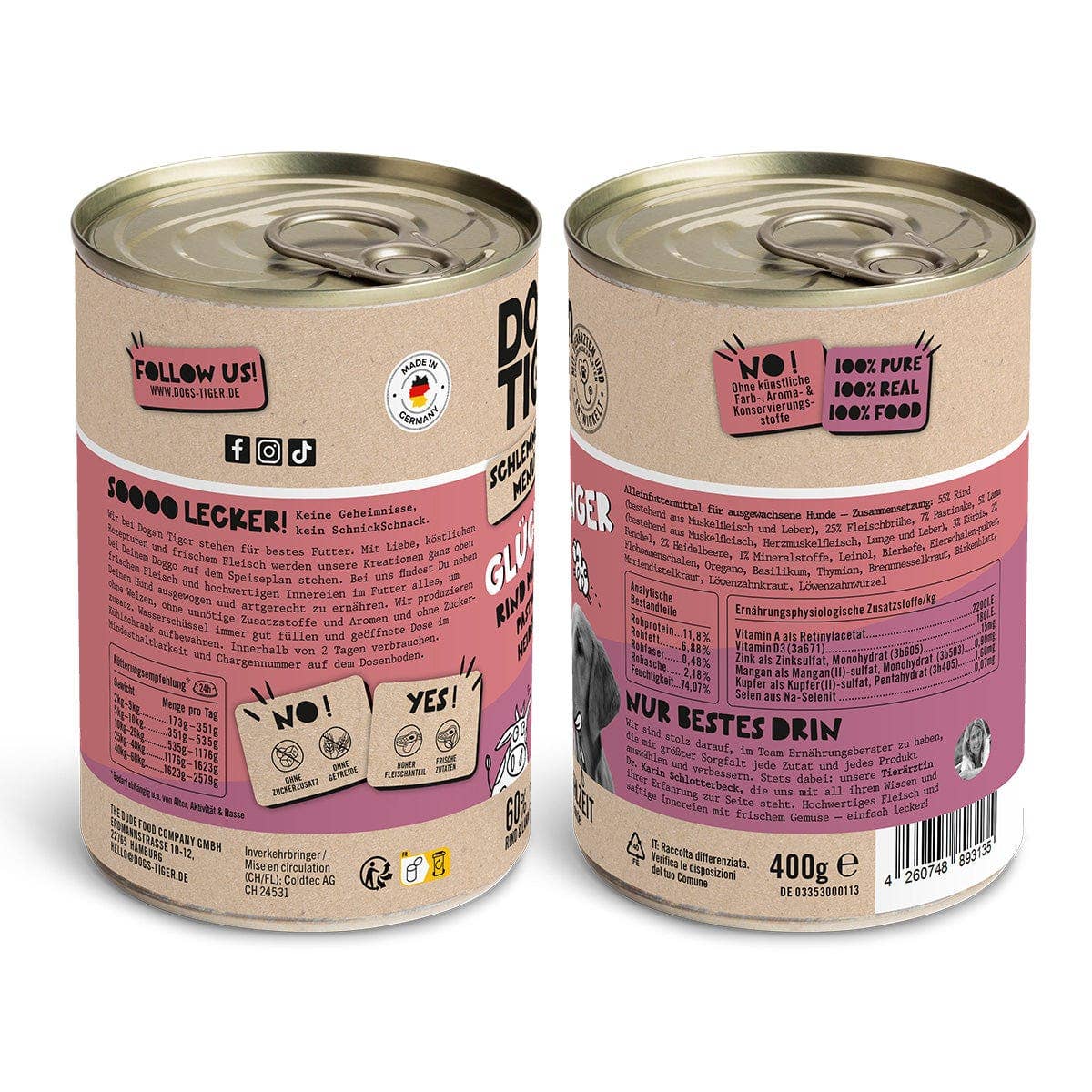 Dogs’n Tiger - Wholesale Pet Food - Dog - Dogs'n Tiger Adult Dog Food Lucky Charms Beef & Lamb4