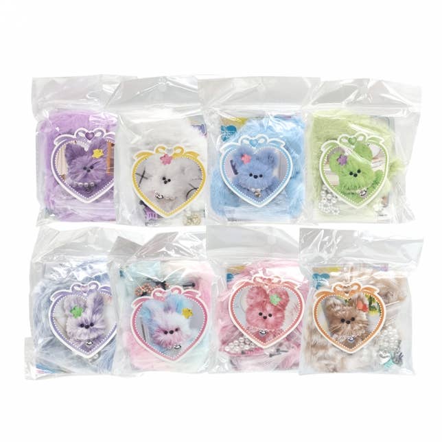 K-Wonderland - Wholesale Doe-het-zelf-knutselset - MORU DIY Mink Chenille Dieren Knutselset – Pluizige Pijpenpop3