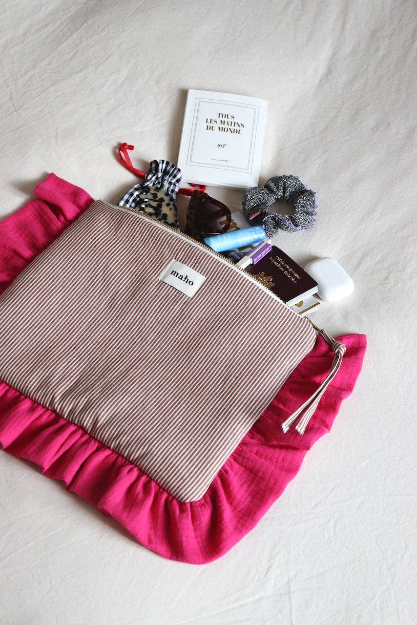 Maho - Wholesale Toiletry Bag - Women's - Sienna Fuchsia8