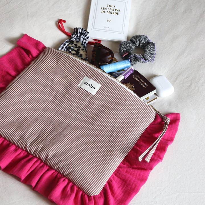 Maho - Wholesale Toiletry Bag - Women's - Sienna Fuchsia8