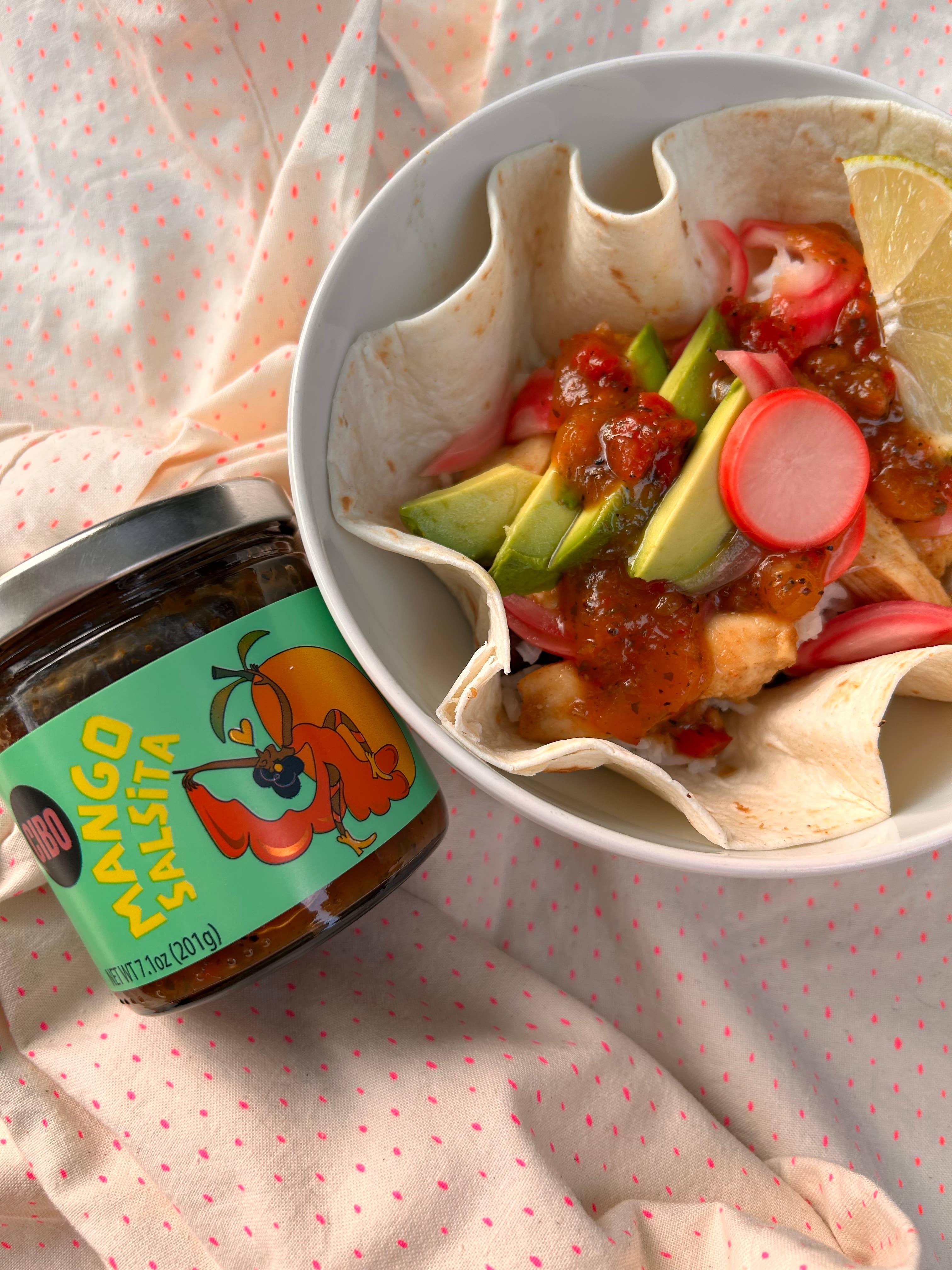 Stone Bank Foods - Wholesale Salsa - Mango Salsita 7.10 oz - Tropical Salsa 1