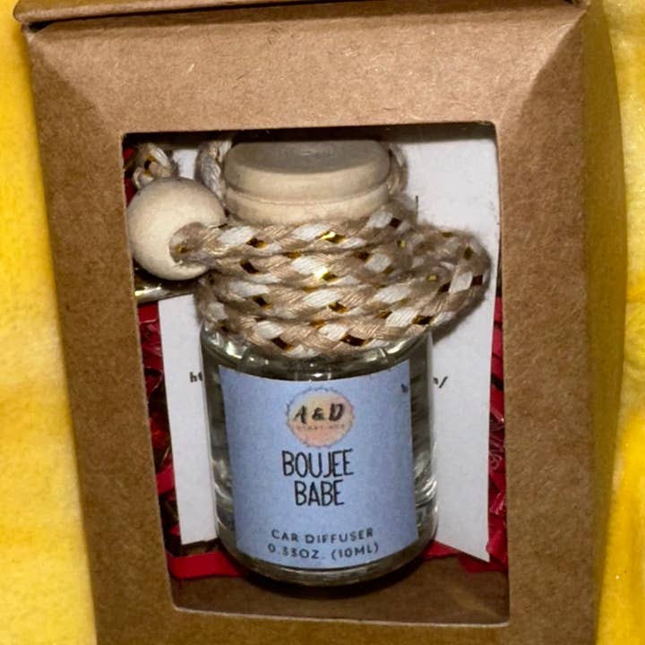 Boujee Babe Car Diffuser for wholesale by A&D Creations