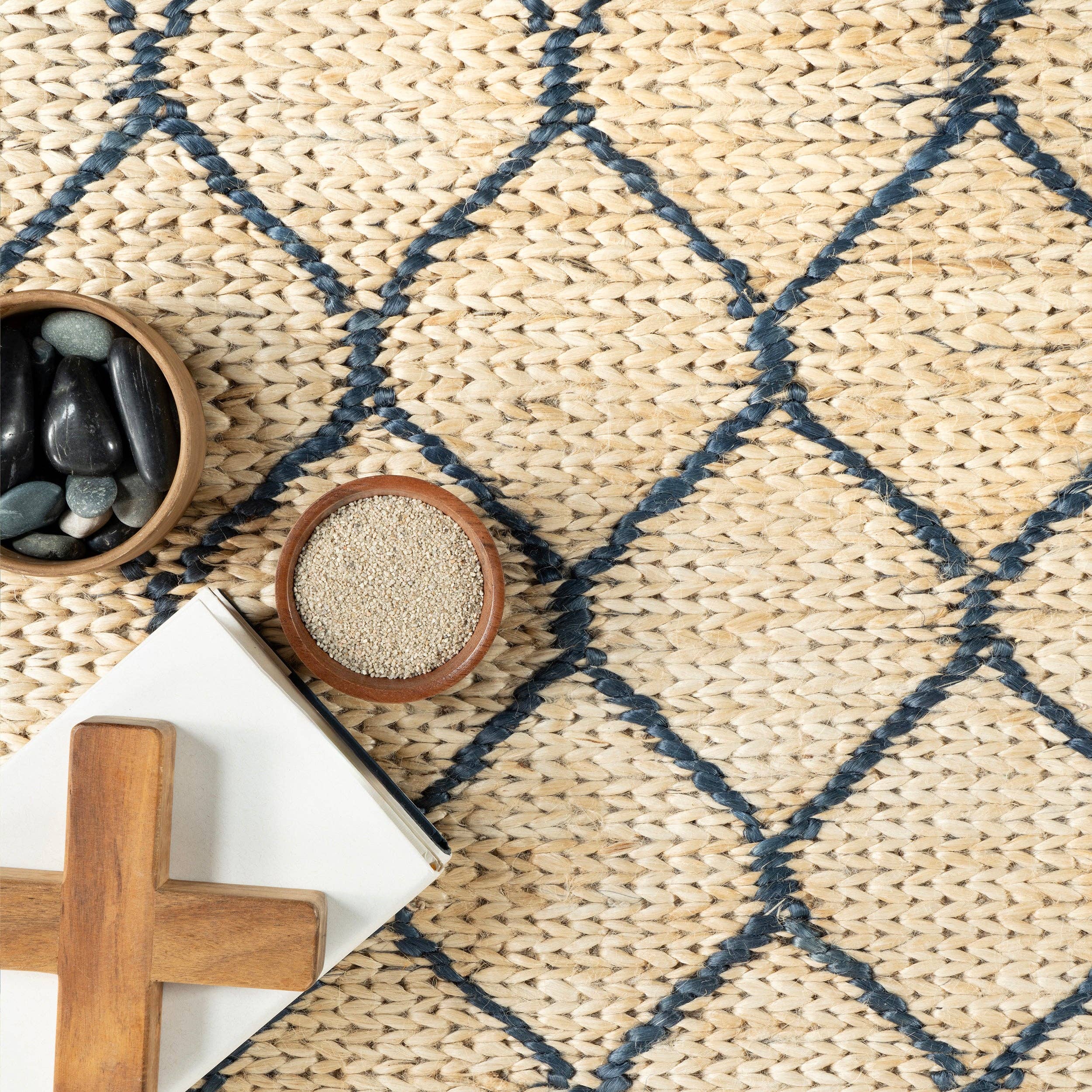 nuLOOM - Vente Tapis - Accueil > Conservatory Tiles > Tapis en jute tissé à la main6