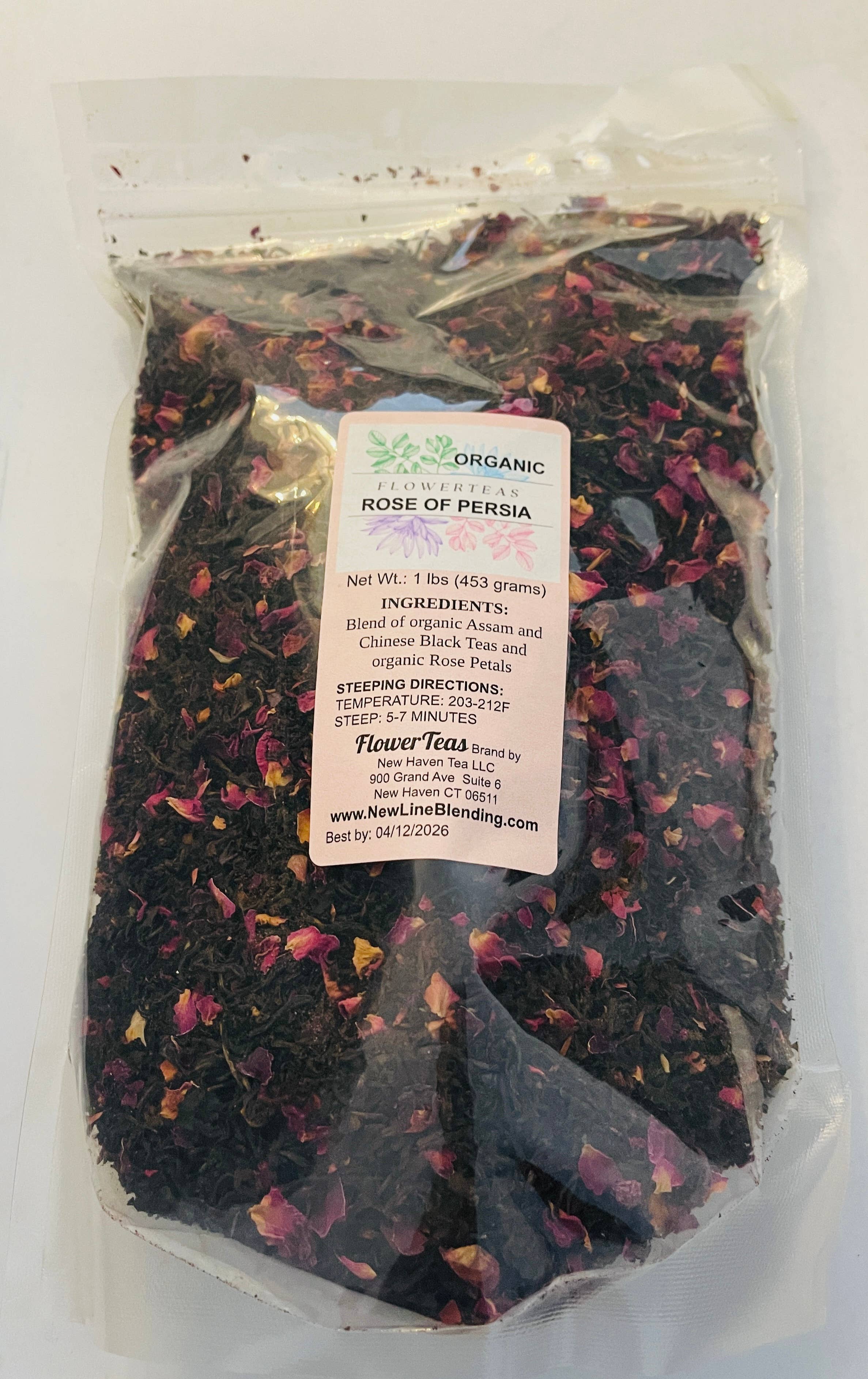 FlowerTeas – Engroshandel Løs te – Løsbladet te i løs vægt 1 lbs Kommerciel brygning Fødevareservice142