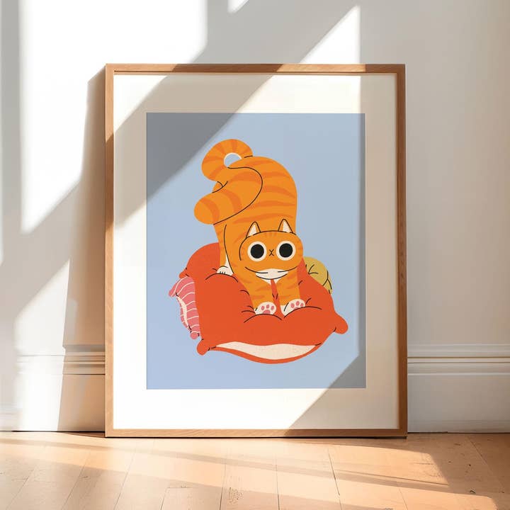 Cat Cushion Cover for wholesale by Stefouchat