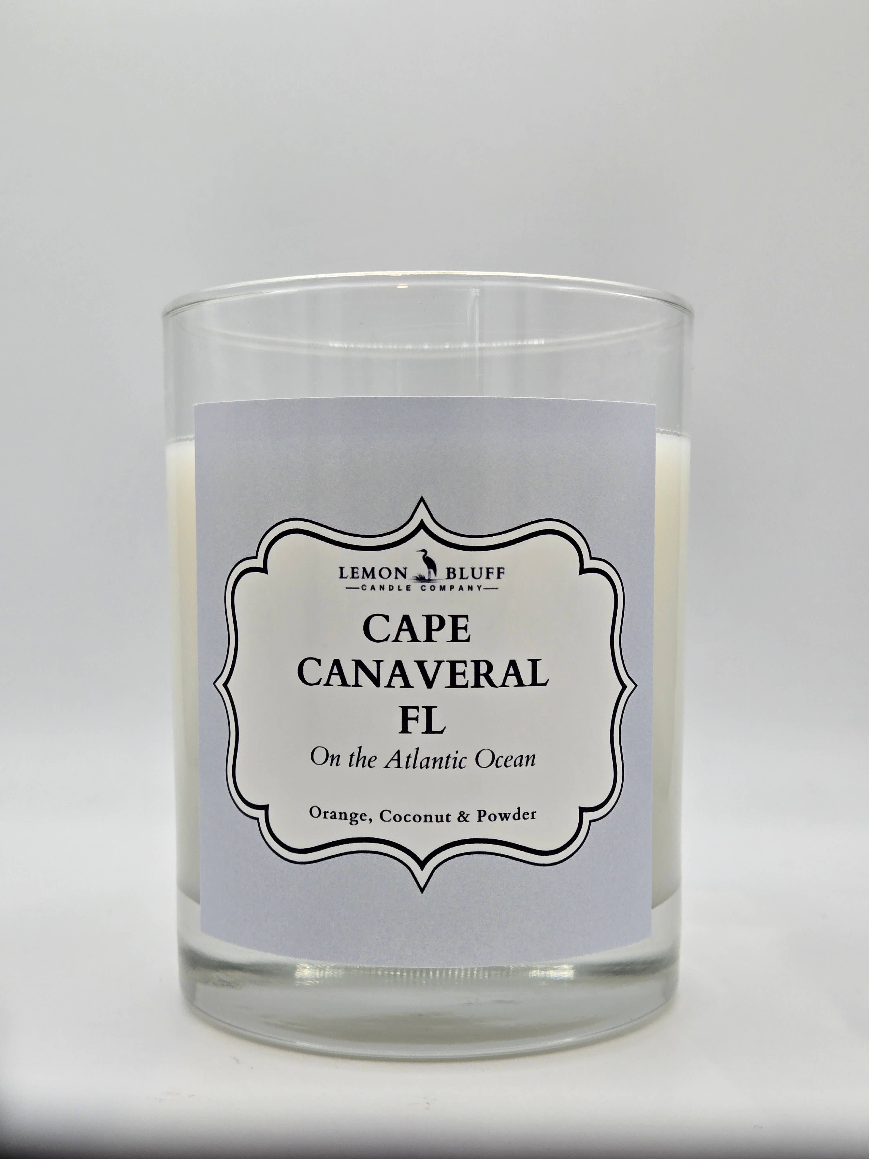Lemon Bluff Candle Company - Vendita all'ingrosso Candela in vasetto - Cape Canaveral, FL sull'Oceano Atlantico Candela - Pompelmo, Cocco, Profumo di Talco0