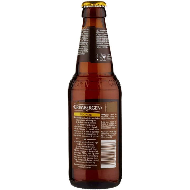 Haus der Biere Berlin - Wholesale Beer - Grimbergen Blonde 0.33L - Abbey Beer from Belgium with 5.5% Vol2