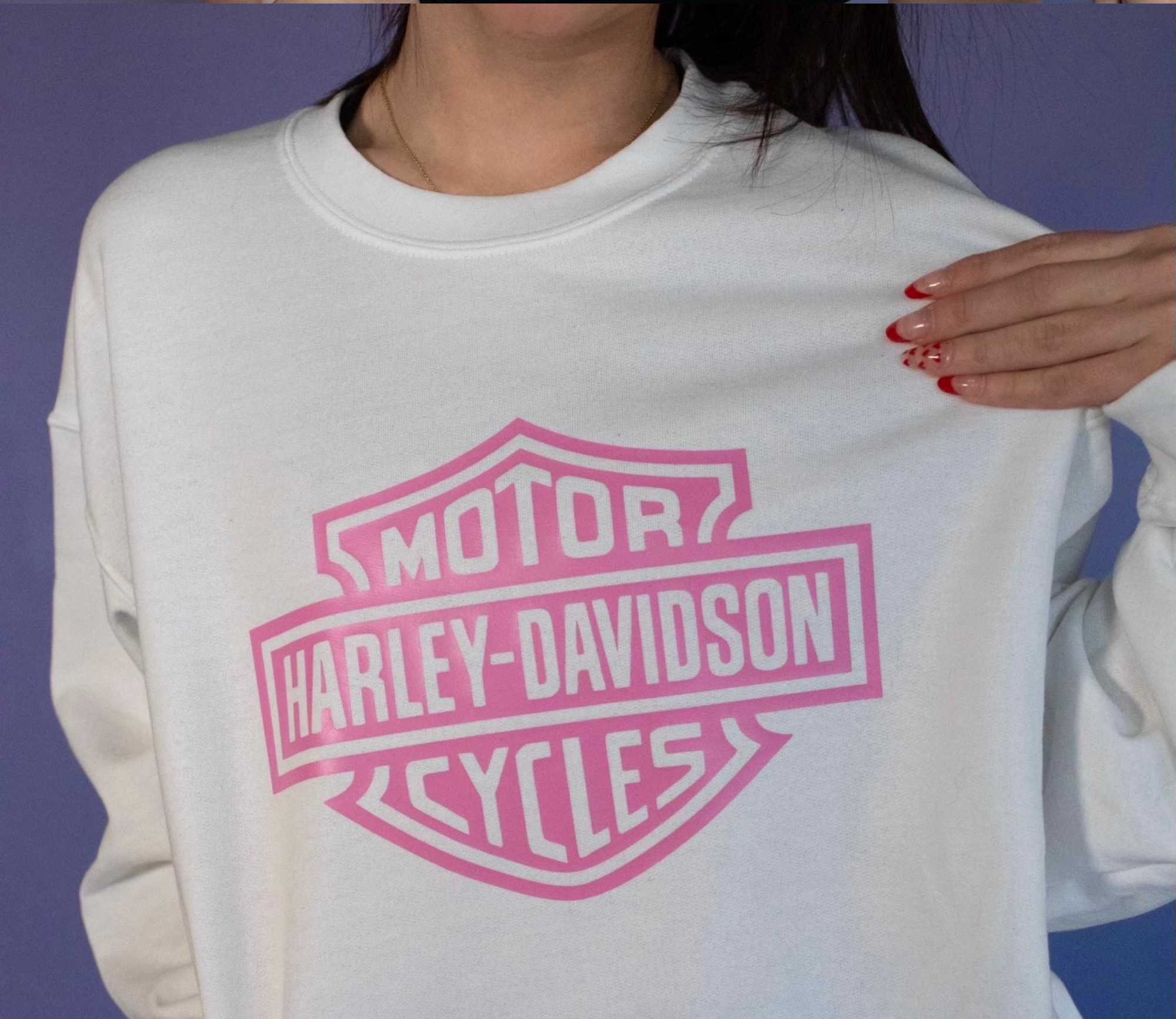 Letters and Lucy – wholesale Graphic sweatshirt – Women’s – Harley Girl Sweatshirt5