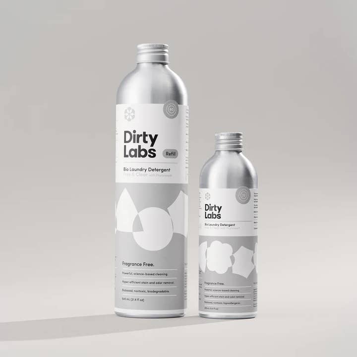 Dirty Labs - Wholesale Laundry Detergent Powder/Pods - Free & Clear Bio Laundry Detergent
