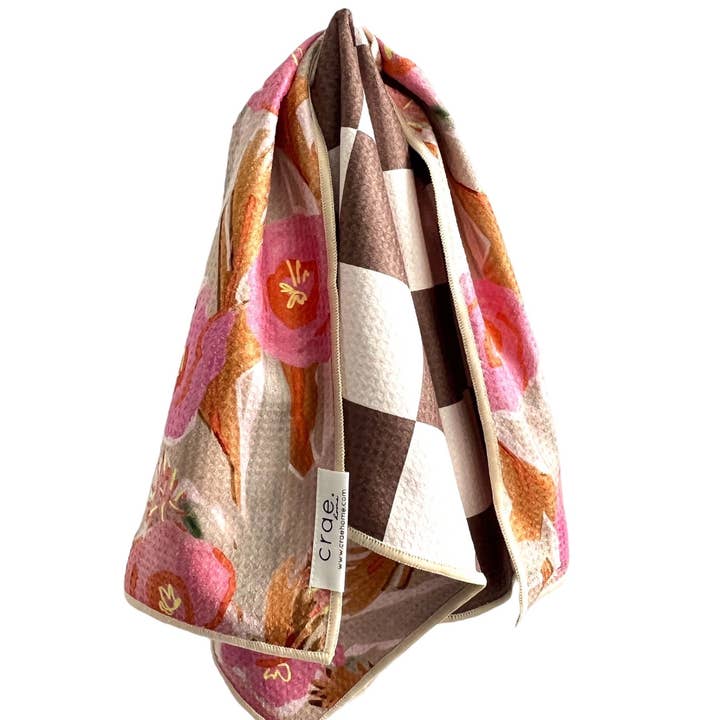 Creme/Brun Reeds: Vendbar håndklæde for engroshandel på Faire0