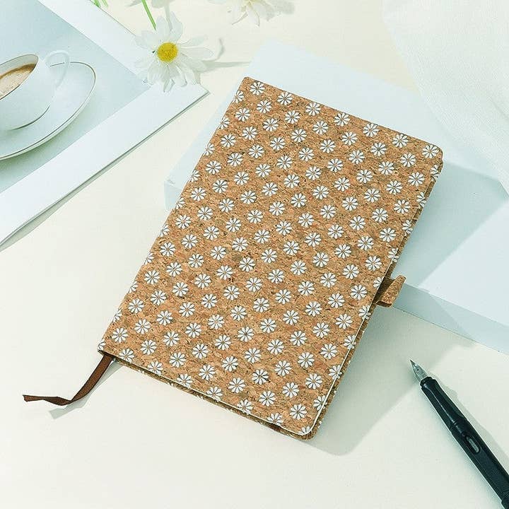 Plush Looks - Wholesale Notebook - Vintage Printed Cork Notebook6
