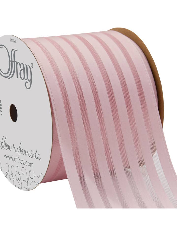 Amalina Pink Blush 2-1/2" x 25 Yards for wholesale by Berwick Offray Ribbon