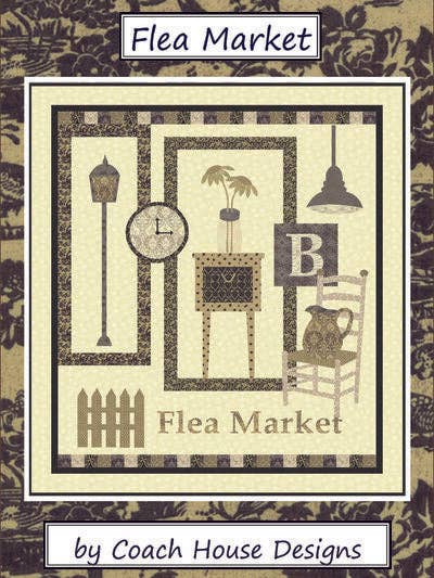 Padrão Acolchoado Flea Market por atacado de Coach House Designs