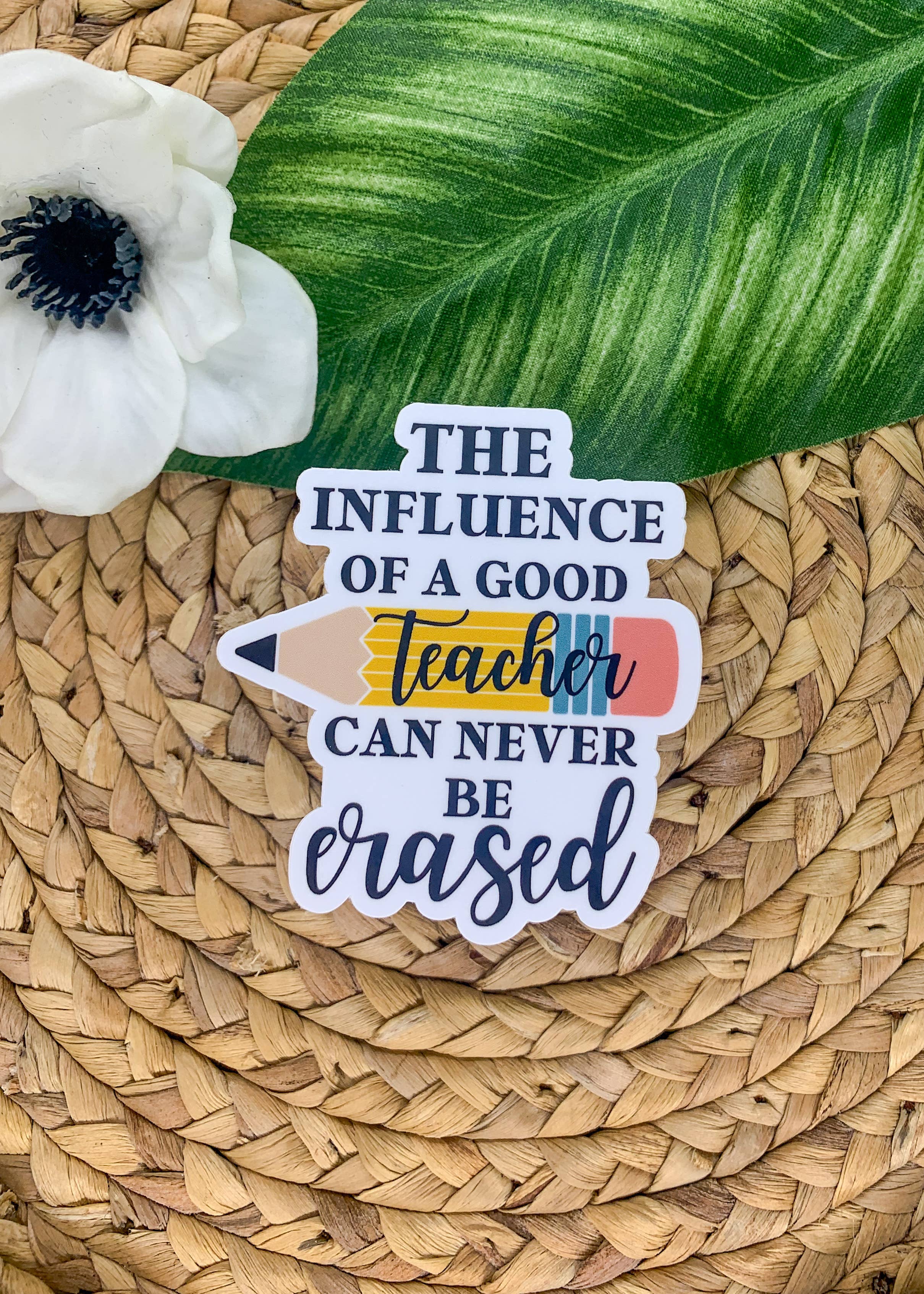 Savannah and James Co - Wholesale Sticker - Good Teacher, Vinyl, Sticker, 3x3 inch1