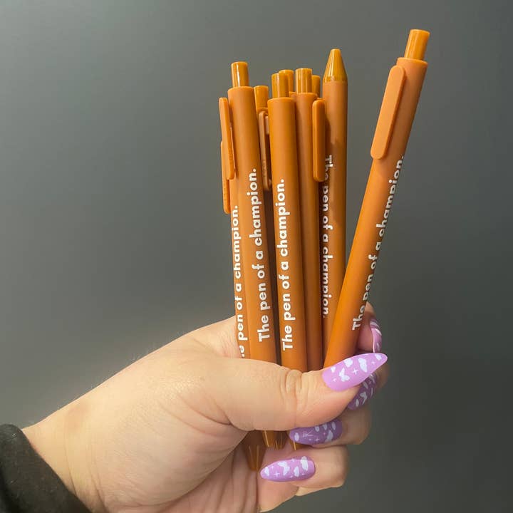 GetBullish - Vendita all'ingrosso Penne - CONFEZIONE INGROSSO Penna di un Campione Penna Individuale 🏆 Penna Gel a Scatto8