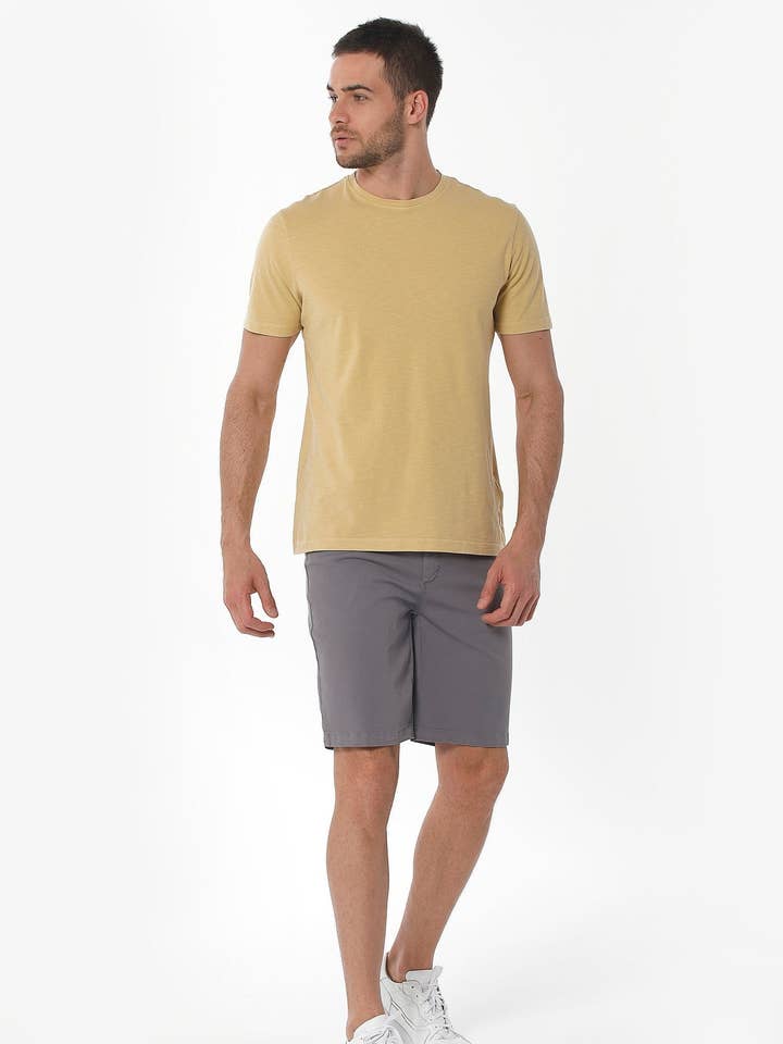 Five-Pocket-Shorts aus Bio-Baumwolle for wholesale by ORGANICATION