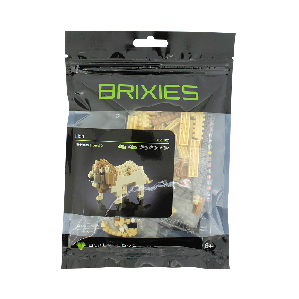Brixies - Wholesale Build-a-Toy - Kids - BRIXIES lion1