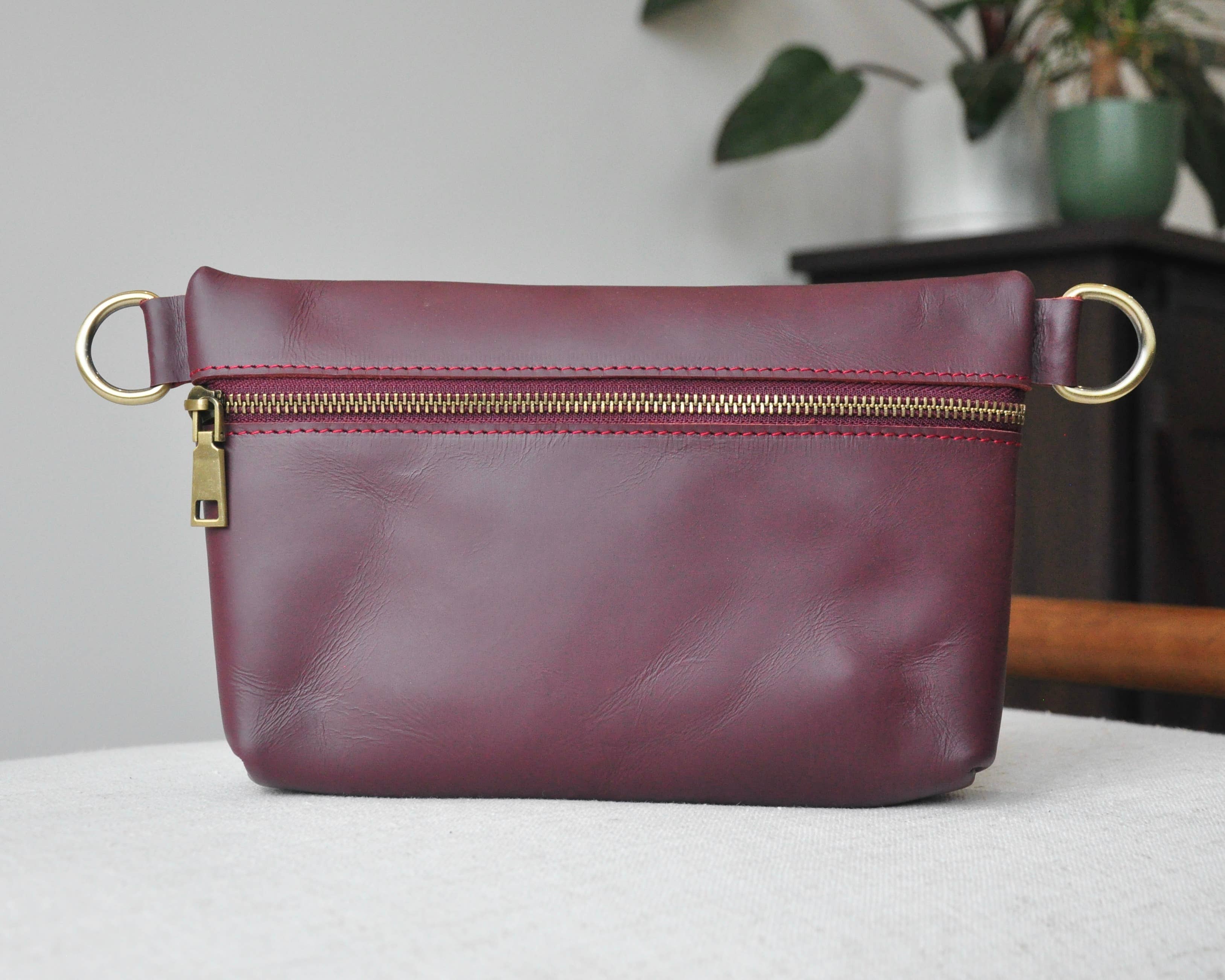 Zelaki Leather Company - Wholesale Belt Bag - Women's - Agow Belt Bag / Convertible Crossbody, Sling, and Belt Bag 7
