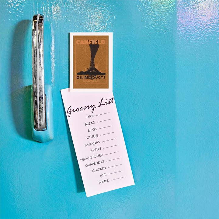 Found Image Press - Wholesale Magnet - Magnet AC-182 Canfield Oil Products Advertisement1