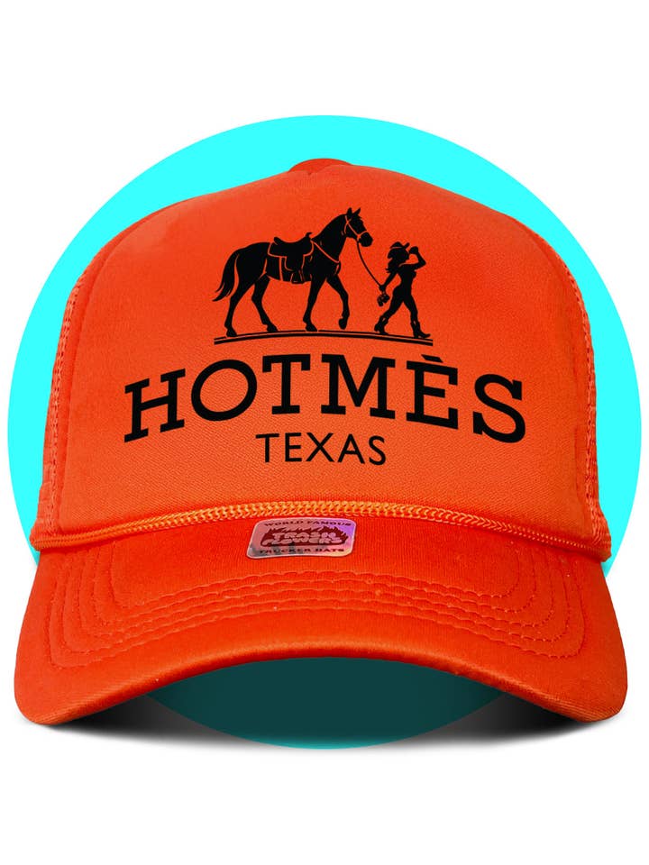 Hotmes Texas Trucker-Kappe für den Großhandel von Trash Flowers Trucker Hats