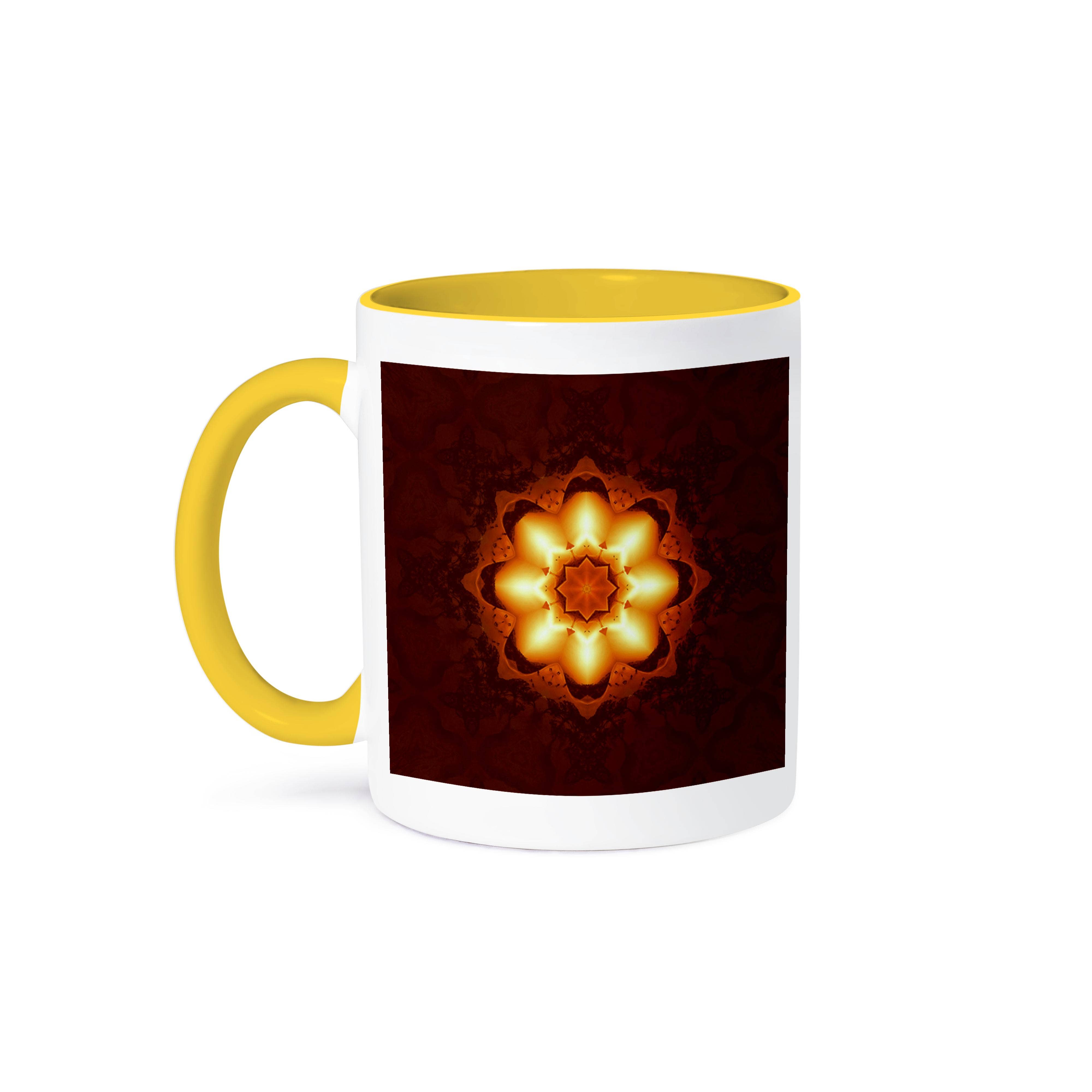 3dRose - Wholesale Coffee Mug - 3dRose, Glow Maia Treasure Mandala, Mug0