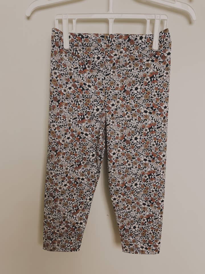 Le legging le plus confortable à imprimé Bluestem Ditsy pour la vente par La Poulette