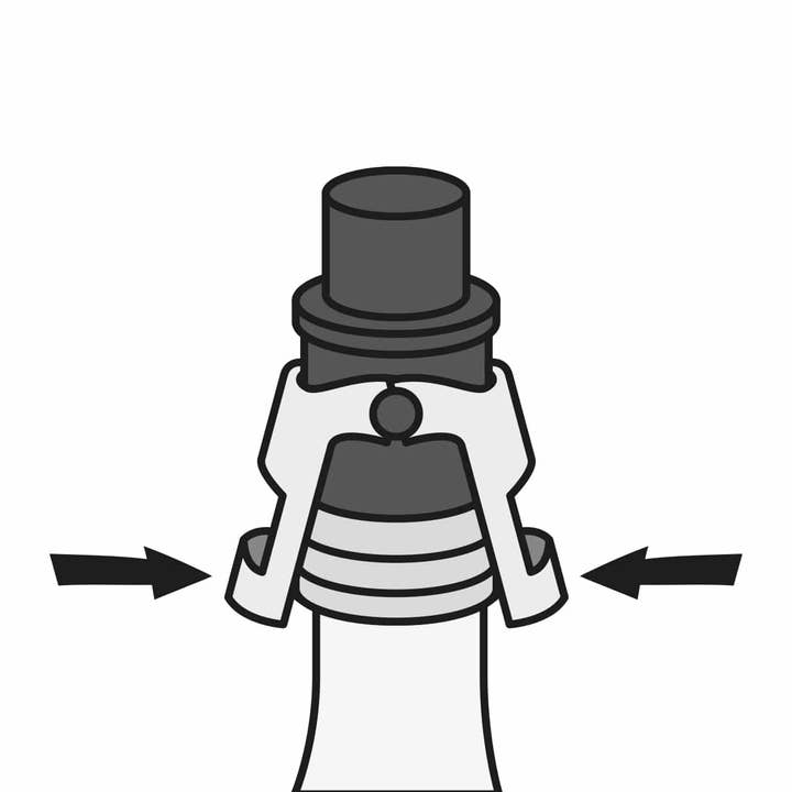 Wholesale Gifts Tomorrow – wholesale Wine stopper – Bar Amigos Champagne Pressure Stopper (Grey)4