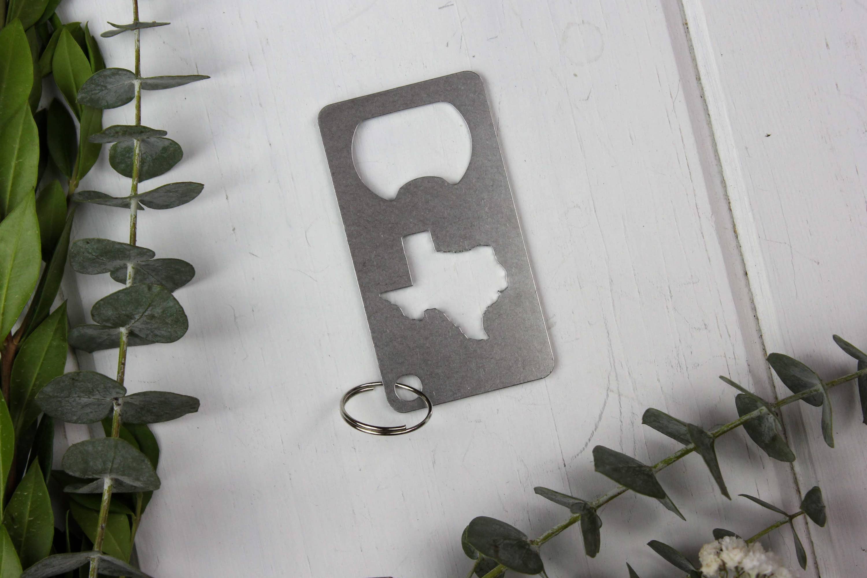 Iron Maid Art - Wholesale Bottle/Wine Opener - Texas State Stainless Steel Beer Bottle Opener Gift Bar6