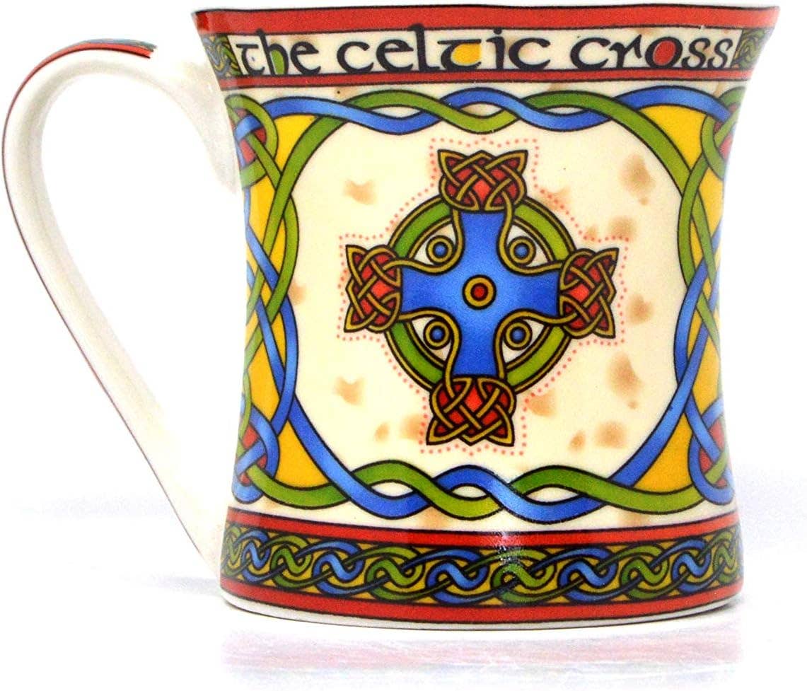 Dublin Gift Company - Wholesale Coffee Mug - Ceramic Celtic Cross Mug1