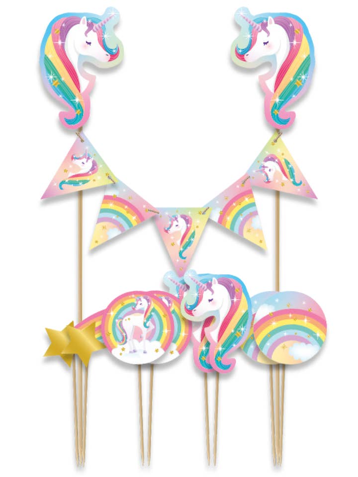 Cake decorations - Unicorn for wholesale by PD Party