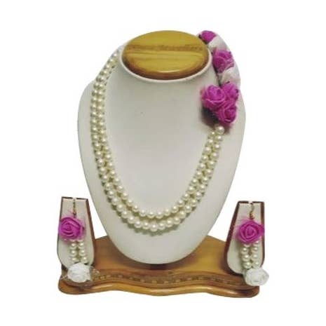Artificial Pearl Beads and Flower Jewellery for engroshandel hos Arihant Enterprises