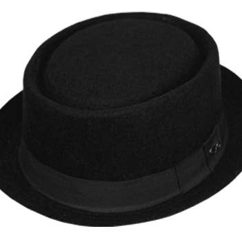 Epoch hats - Wholesale Fedora - Unisex - Wool Blend Pork Pie Fedora Hat
