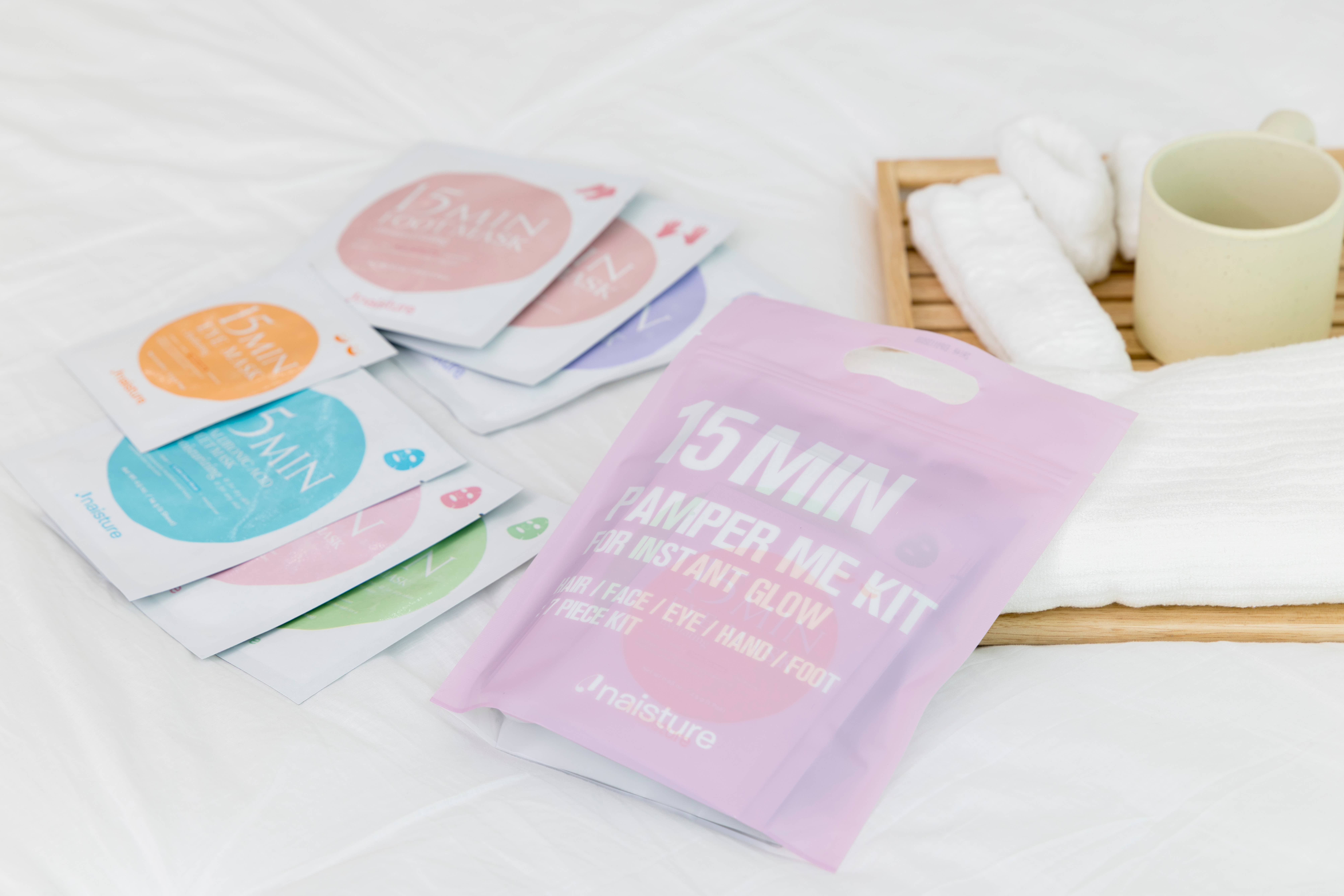 Naisture - Wholesale Skincare Face Mask - 15 Min Pamper Me Kit – K-Beauty Self-Care (7pc)8
