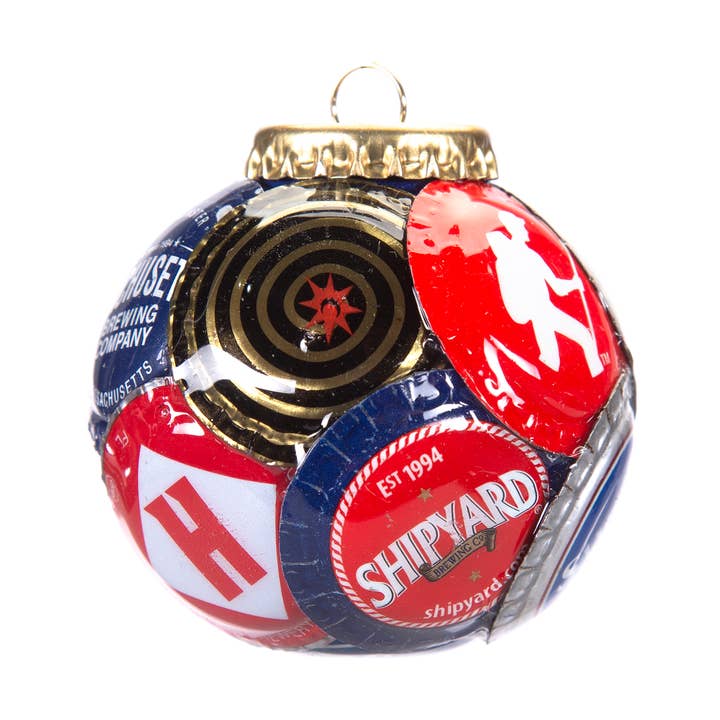 New England Bottle Cap Ornament for wholesale by Kaps for Kids