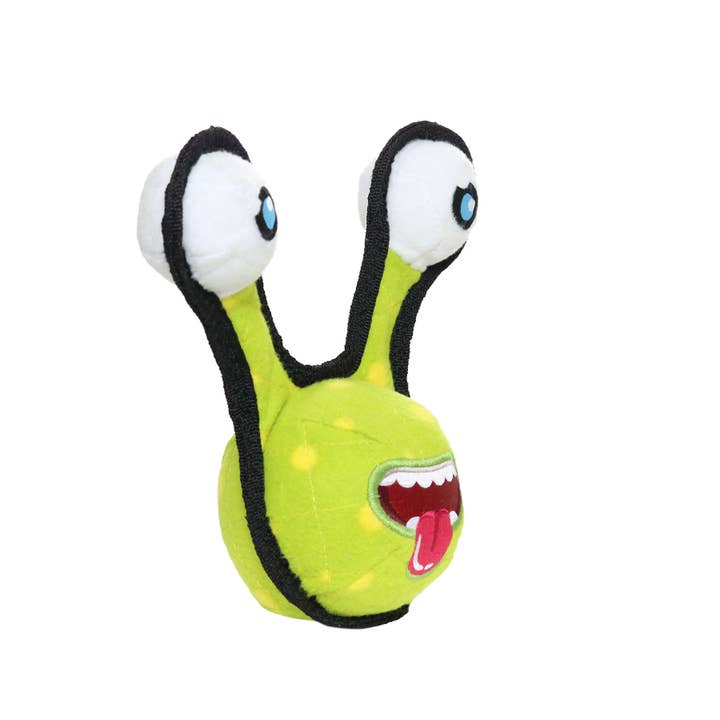 Tuffy Dog Toys - VIP Products - Wholesale Pet Squeaky Toy - Dog - Tuffy Alien Ball - Green 2 Eye, Durable, Squeaky Dog Toy4
