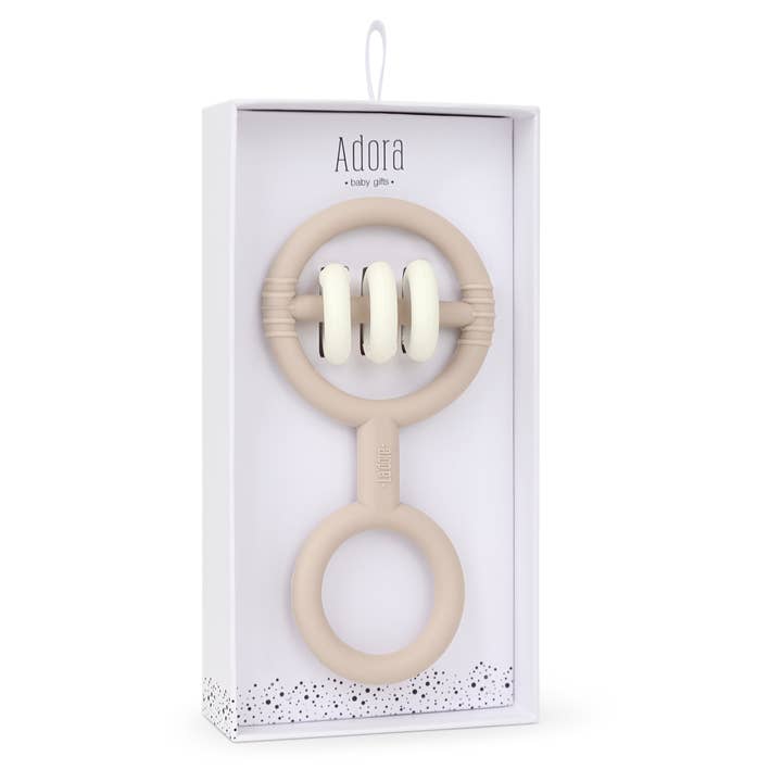 Adora Baby Gifts - Wholesale Teether (Not Clip-On) - Baby - Bebe Rattle Teether - Saddle1