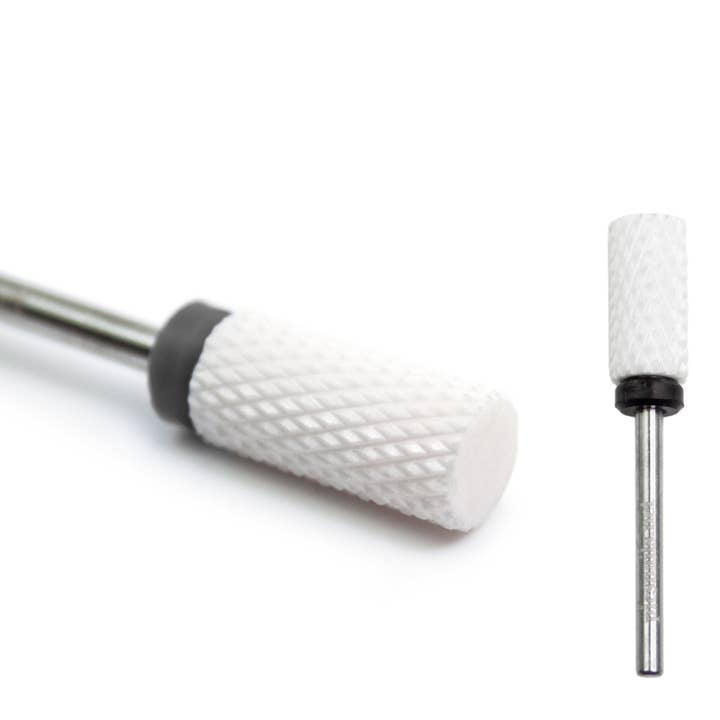 Sort Cylinder Keramisk Nail Cutter Tips - Me for engroshandel hos Pics Nails