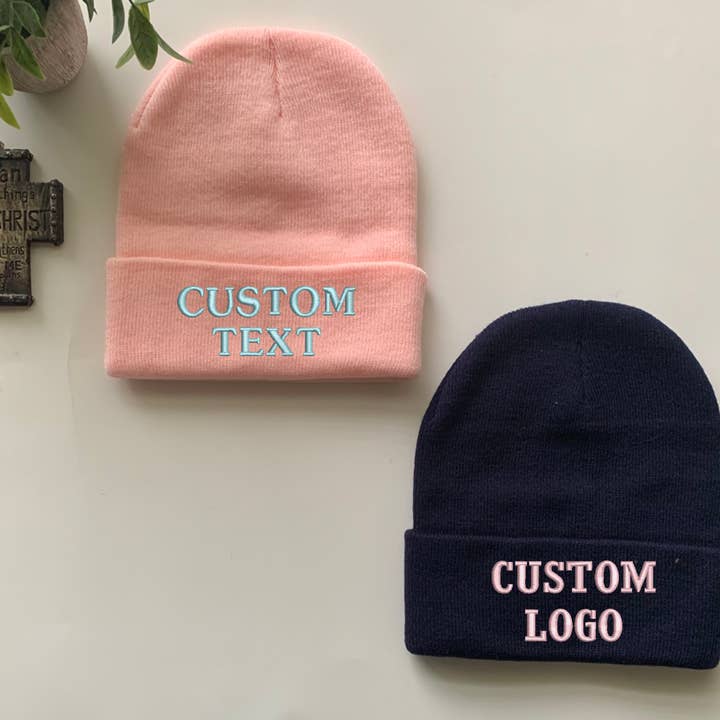 One Nine - Wholesale Beanie - Unisex - Custom Embroidered Beanie Cuffed Custom Logo
Beanie Hat