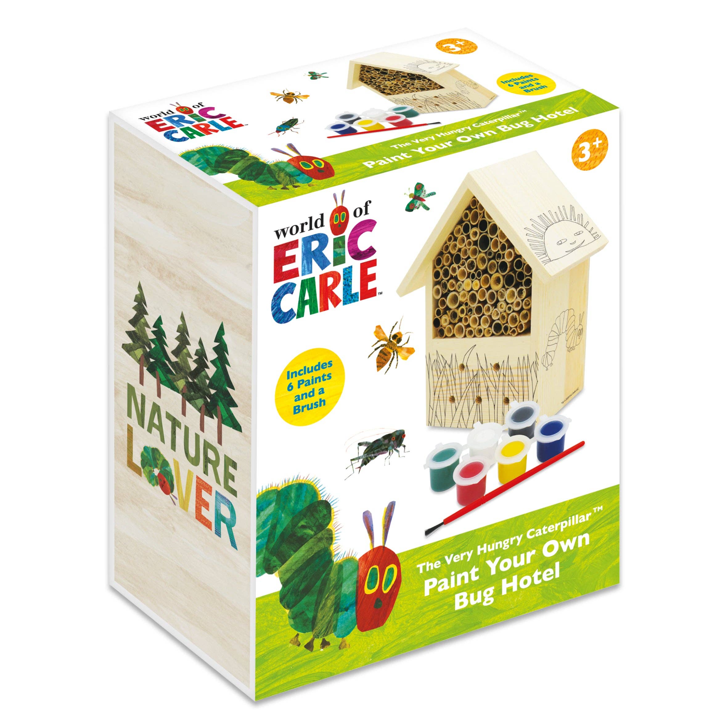 Robert Frederick Ltd - Wholesale Garden Tool - The Very Hungry Caterpillar Paint Your Own Bug Hotel - Children's Craft Kit1