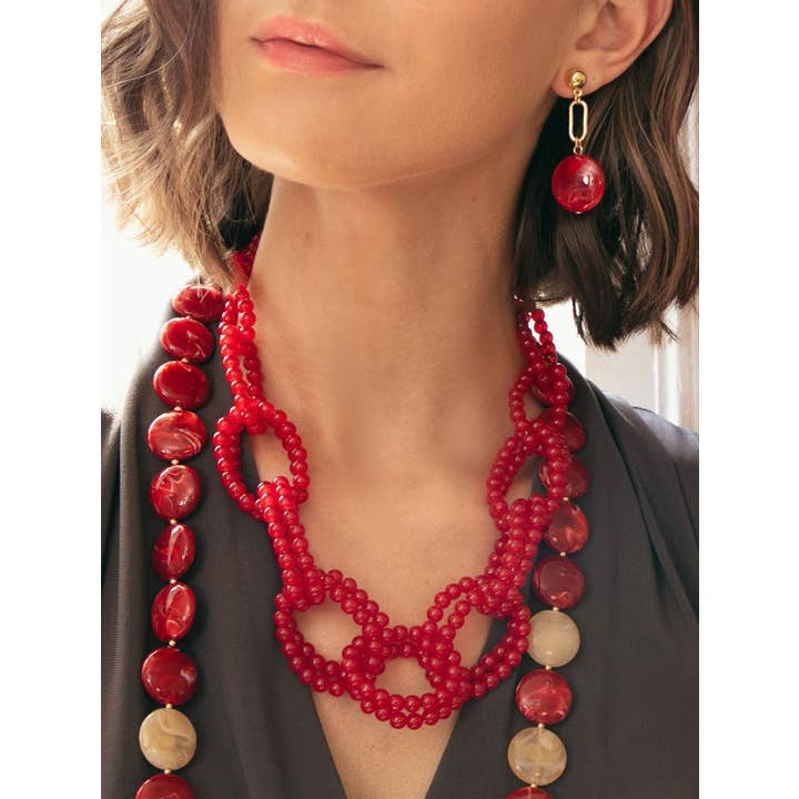 ZENZII Jewelry – Großhandel Perlenkette – Halskette mit Glasperlen und Gliederhalsband21