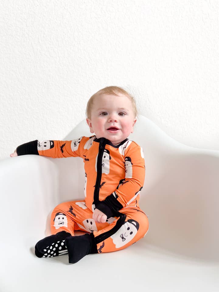 Barboteuse zippée Austin pour la vente par Elle & Mily