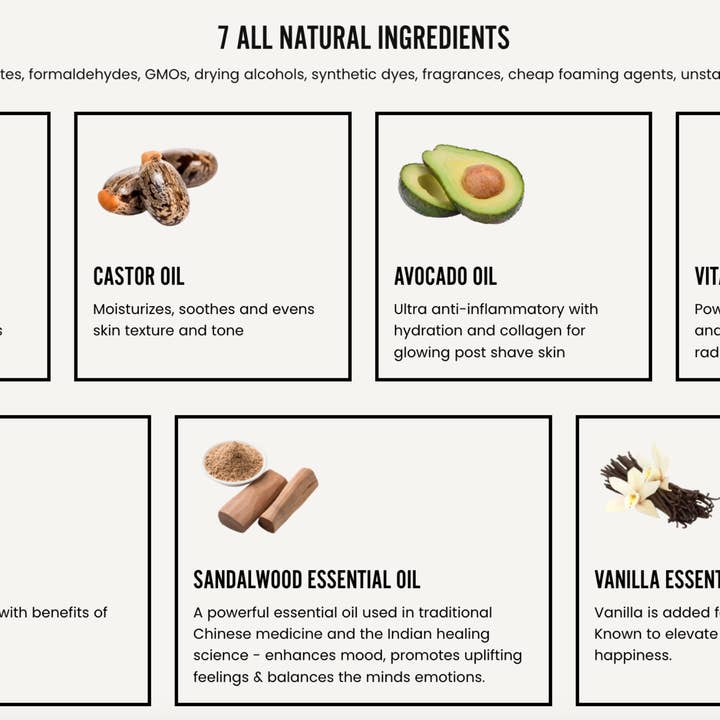 Shave Bae - Wholesale Shaving cream - Shave Bae - All natural shaving oil12