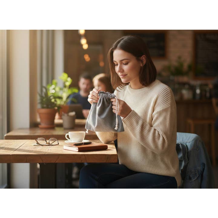 House of Kraft - Wholesale Gift Bag - Canvas Coloured Drawstring Pouch | Gift Bags | Canvas Bags11