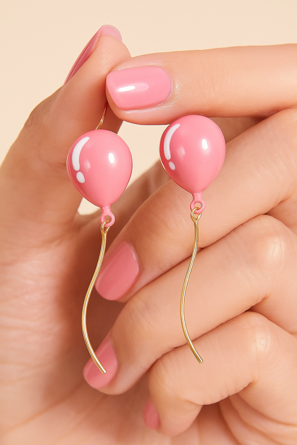 Wild & Free - Wholesale Dangle Earrings - Pendientes de globo, pendientes de esmalte y acero inoxidable0