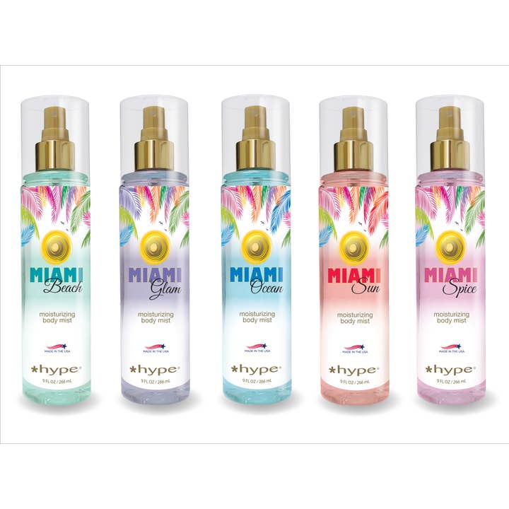*hype - Vente Brume/eau visage et corps - * Brume corporelle Hype Miami Ocean2