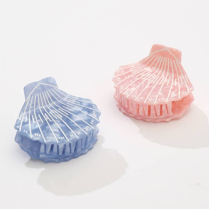 Deep Sea Saltwater Seashell Claw Clip - Large for wholesale by Adorro