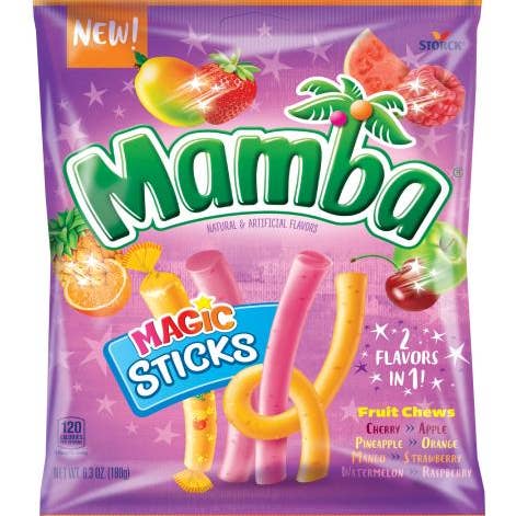 Shop The King - Wholesale Gummy - Mamba Magic Sticks Peg Bag 6.3 oz0
