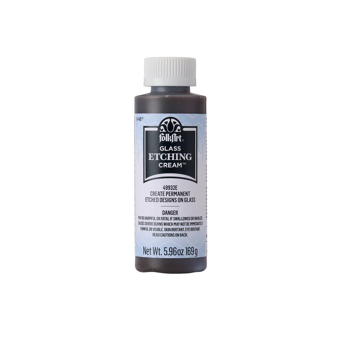 Plaid Crafts - Wholesale Craft Supplies - FolkArt ® Glass Etching Cream™, 5.96 oz - US Land Ship ONLY0
