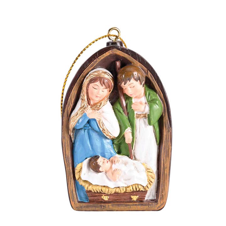 Ornament Holy Family Guldstreng 2.5H for engroshandel hos Dicksons